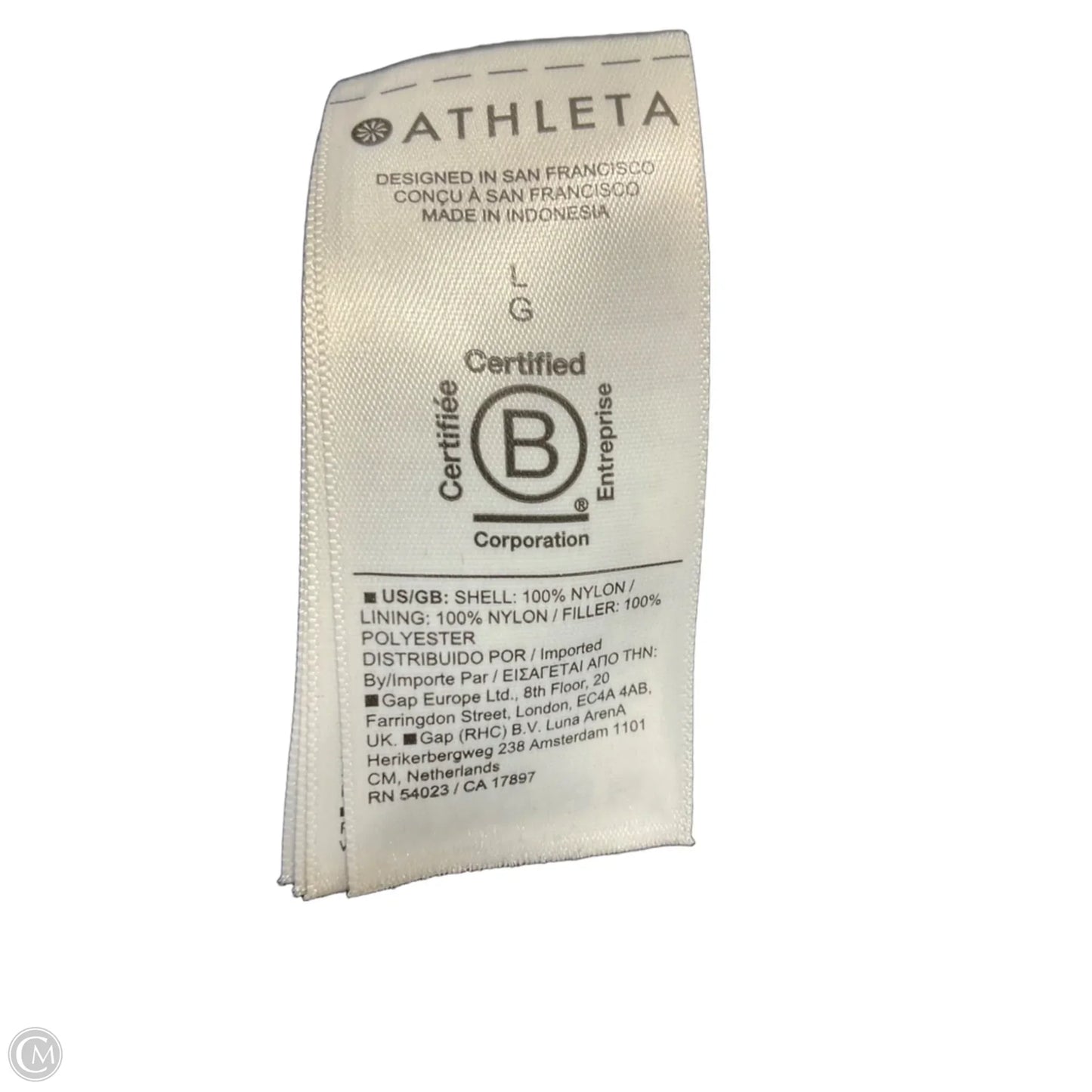 Coat Puffer & Quilted By Athleta In Black, Size: L