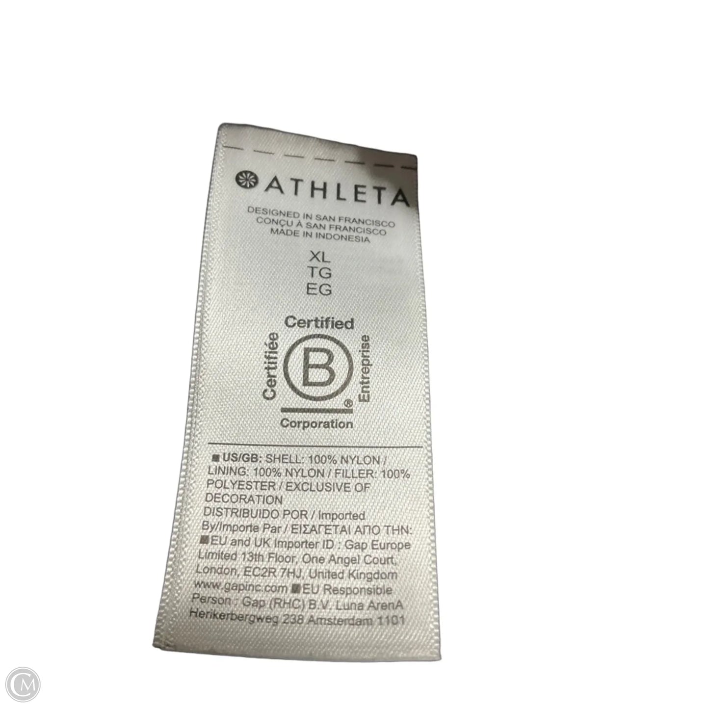 Coat Puffer & Quilted By Athleta In Brown, Size: Xl