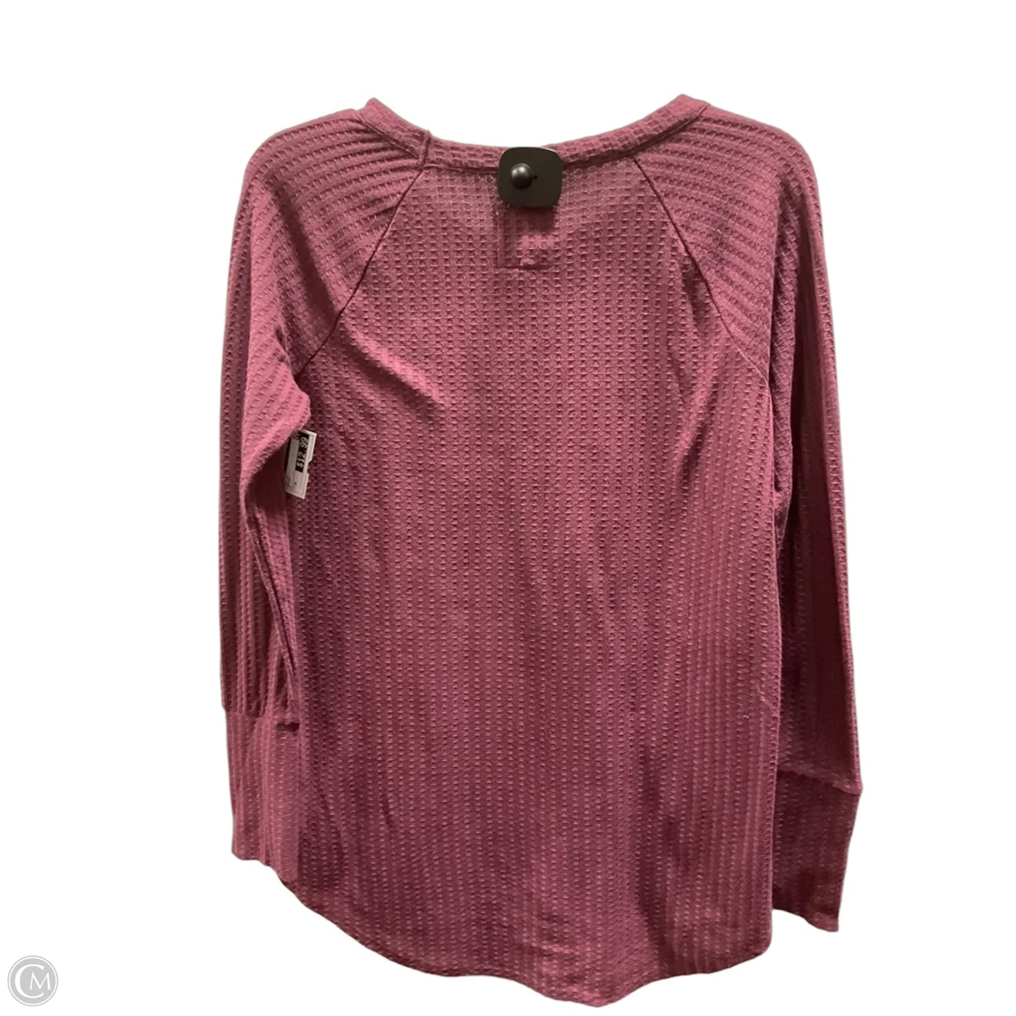 Top Long Sleeve By Chaser In Maroon, Size: M