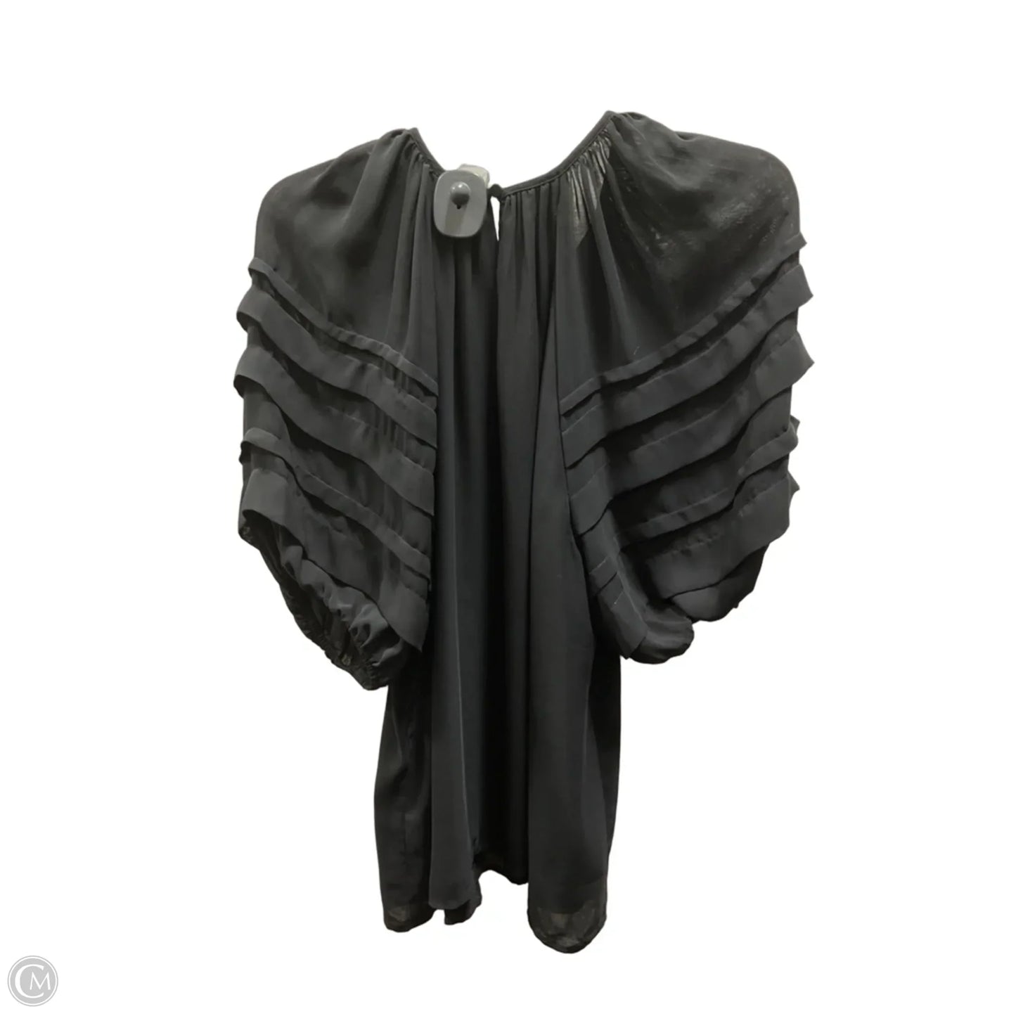 Tunic 3/4 Sleeve By Express In Black, Size: L