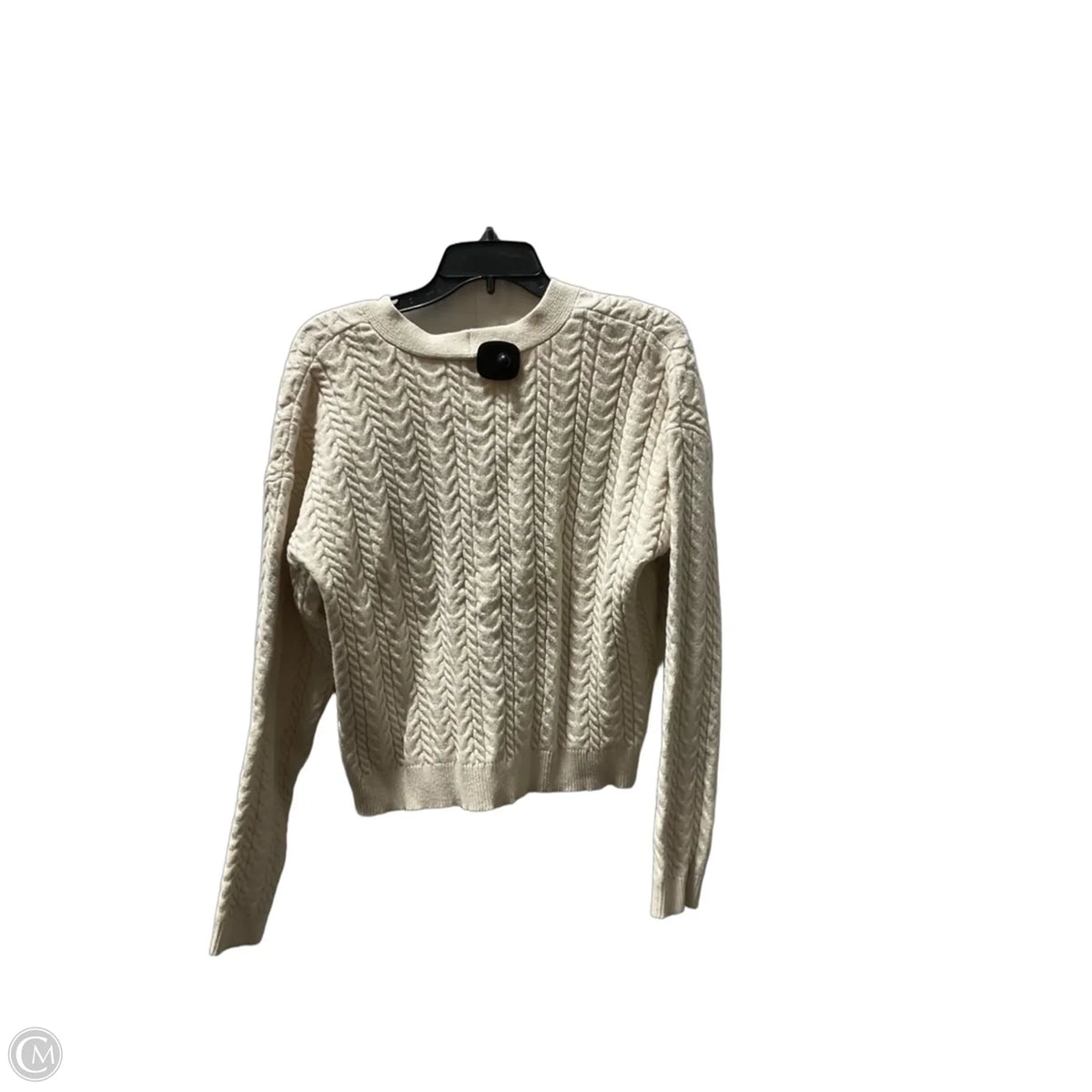 Cardigan By Cyrus In Cream, Size: Xl