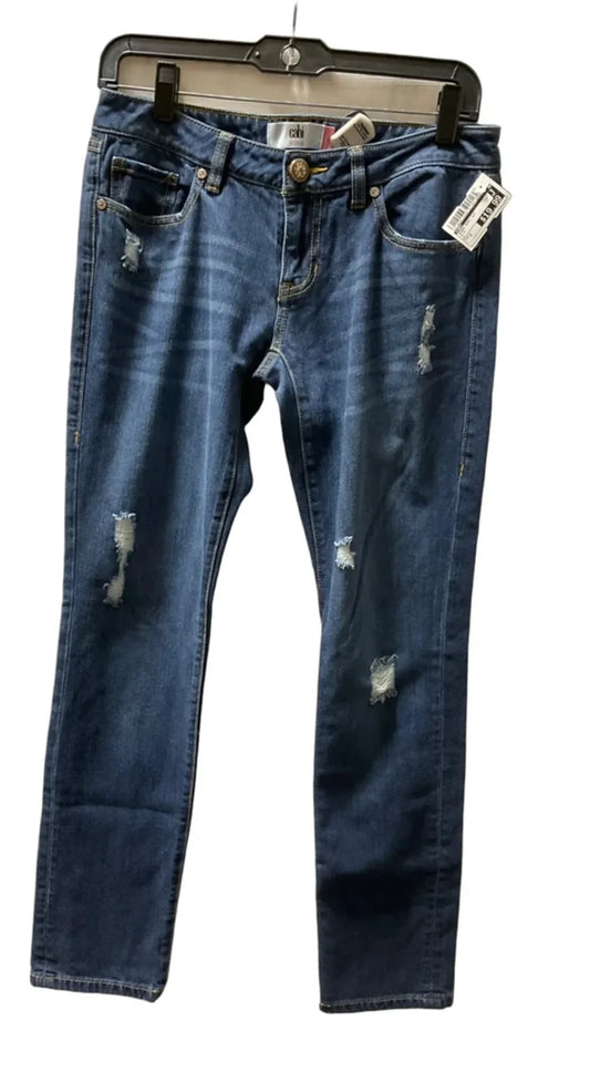 Jeans Boot Cut By Cabi In Blue, Size: 2