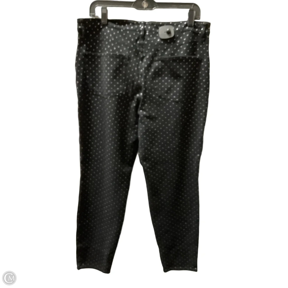Jeans Straight By Talbots In Black, Size: 12