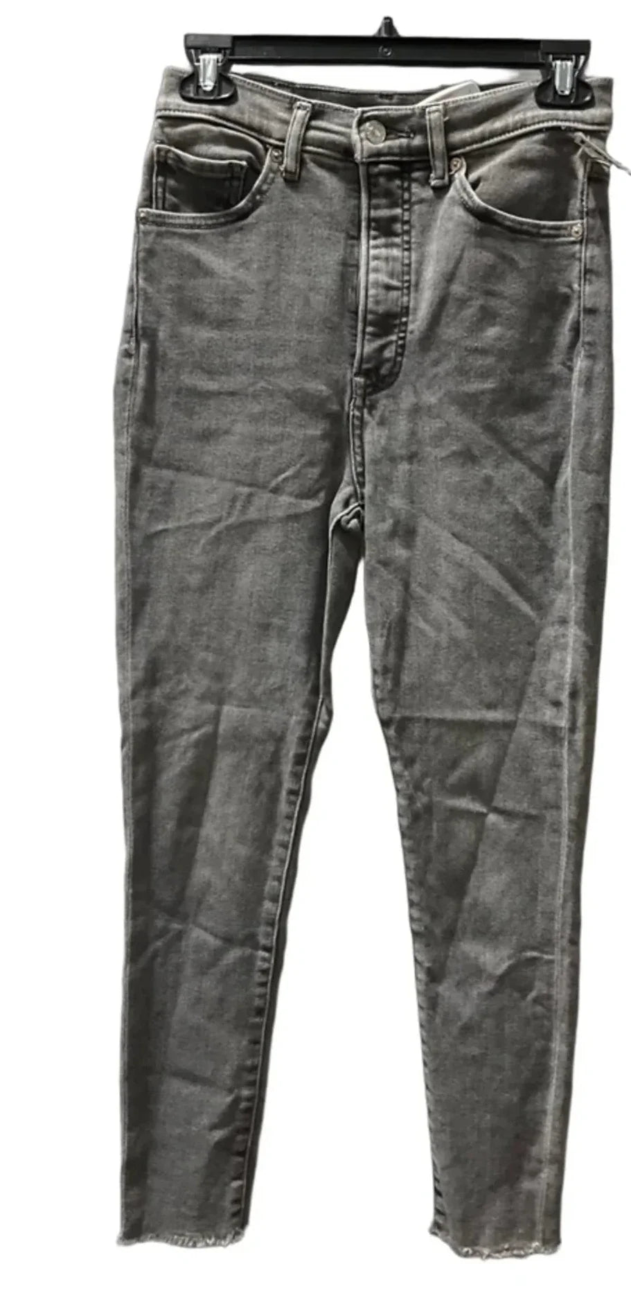 Jeans Skinny By Express In Grey, Size: 4
