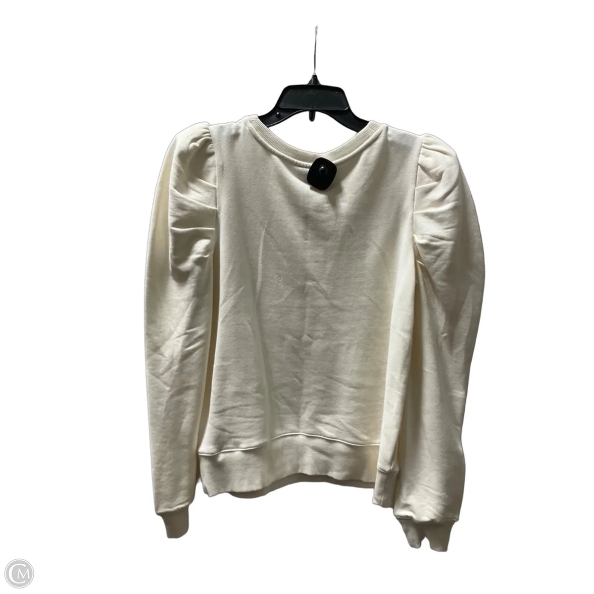 Top Long Sleeve By Express In Cream, Size: S