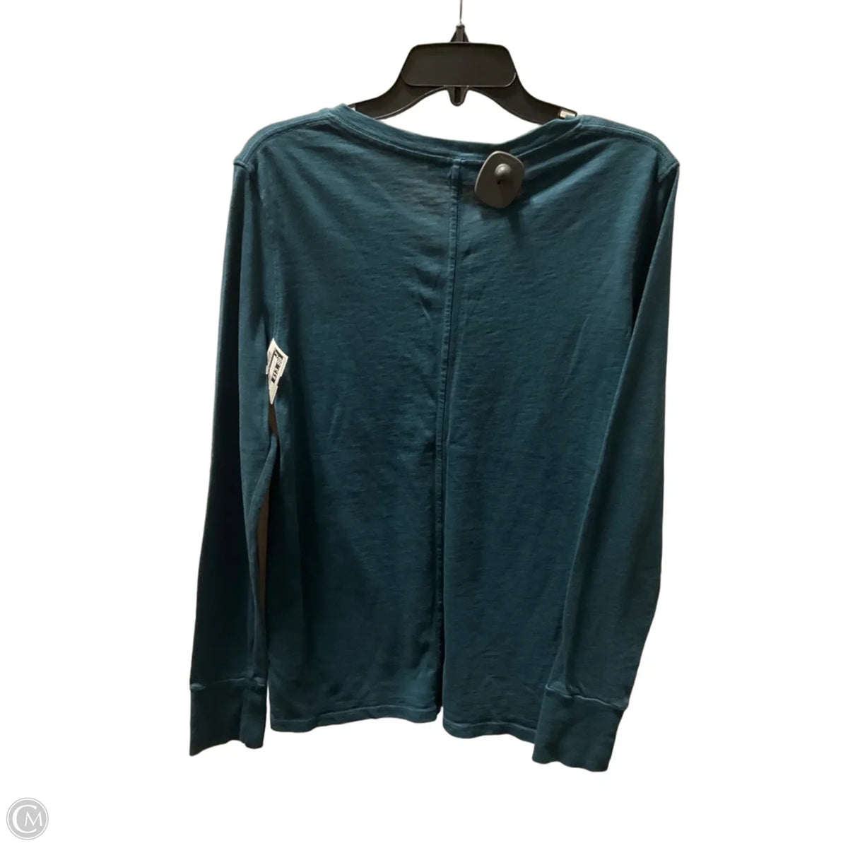 Top Long Sleeve By Cmb In Green, Size: M