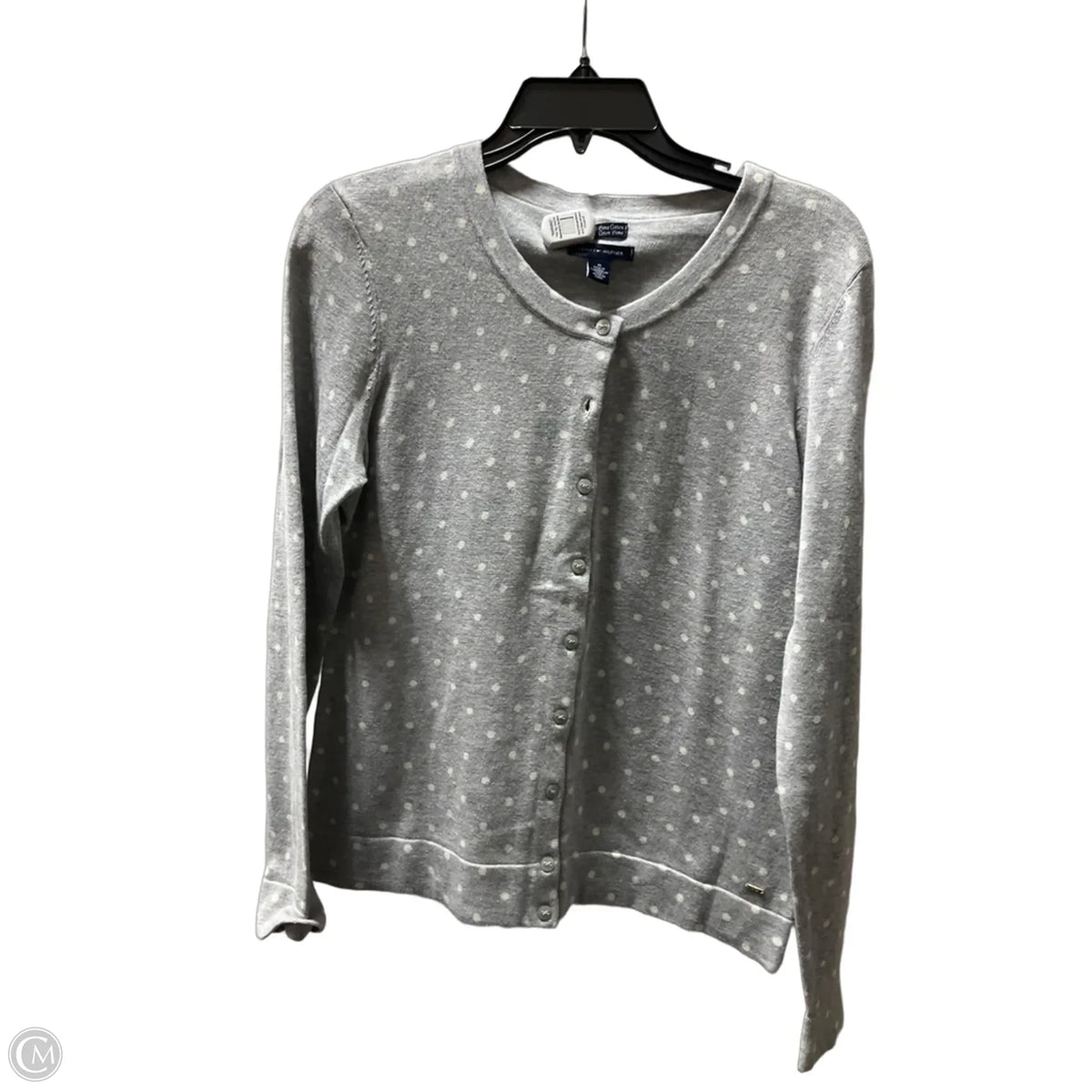Cardigan By Tommy Hilfiger In Polkadot Pattern, Size: M