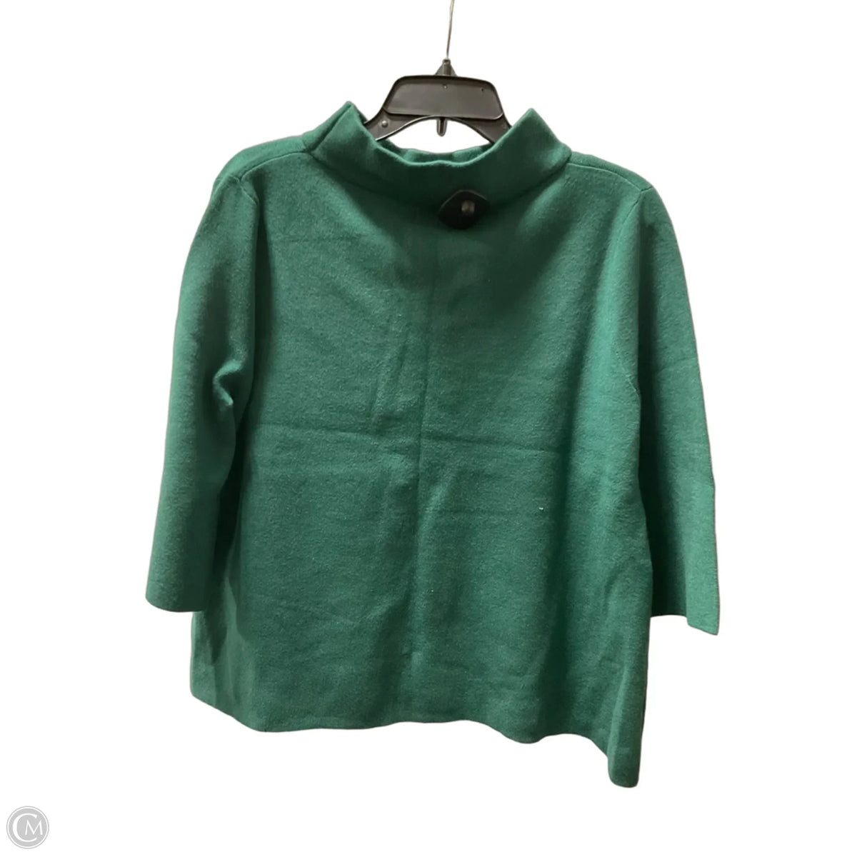 Top Long Sleeve By Avara In Green, Size: M