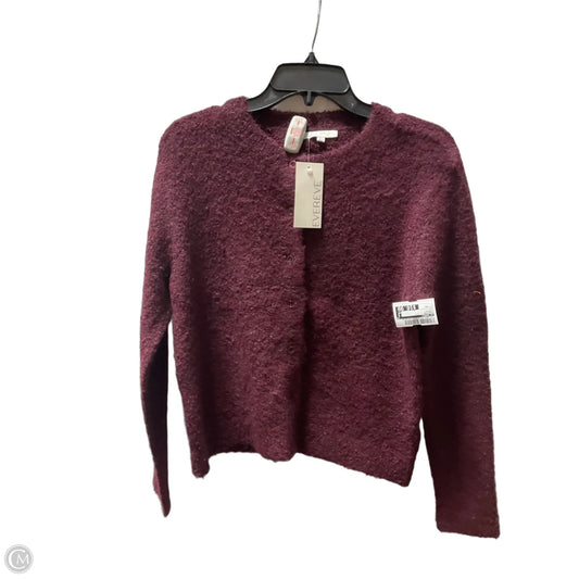 Sweater By Z Supply In Maroon, Size: Xs