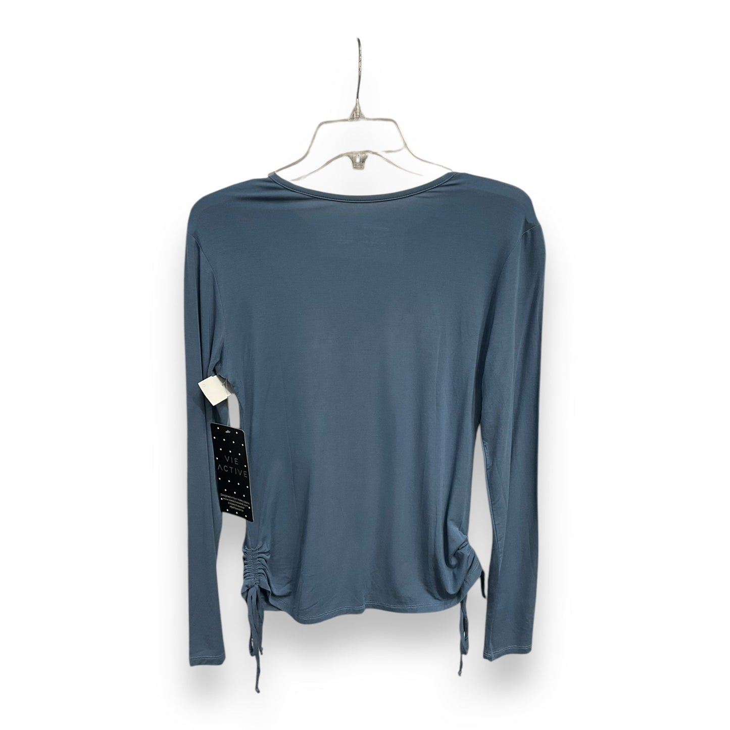 Athletic Top Long Sleeve Crewneck By Cmb In Blue, Size: Xs