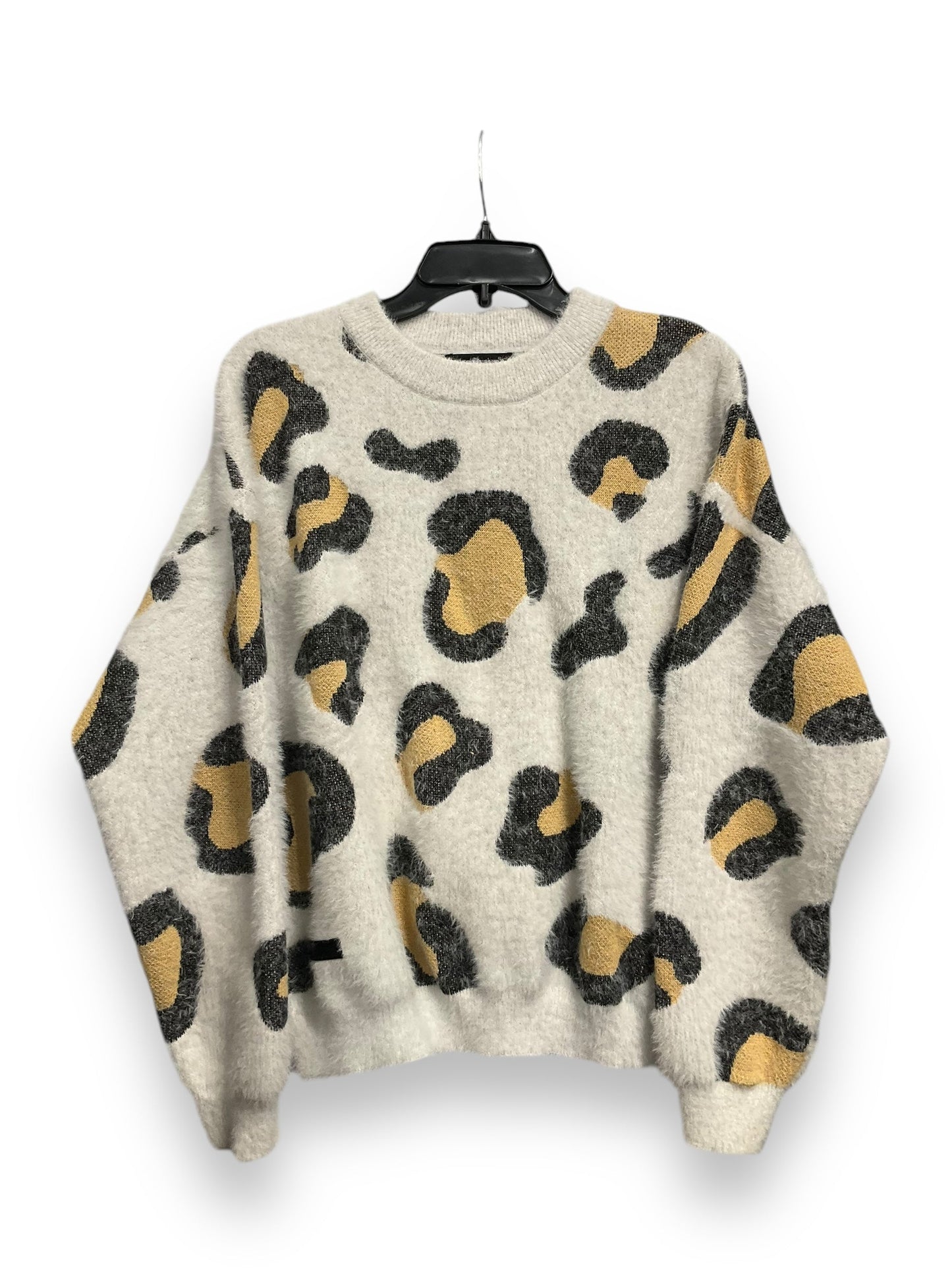 Sweater By Simply Southern In Animal Print, Size: M