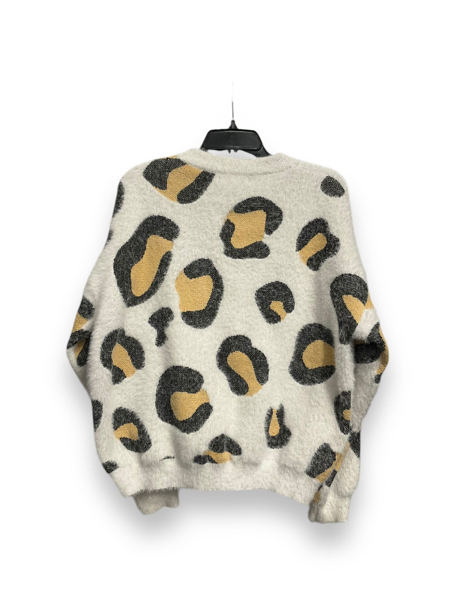 Sweater By Simply Southern In Animal Print, Size: M