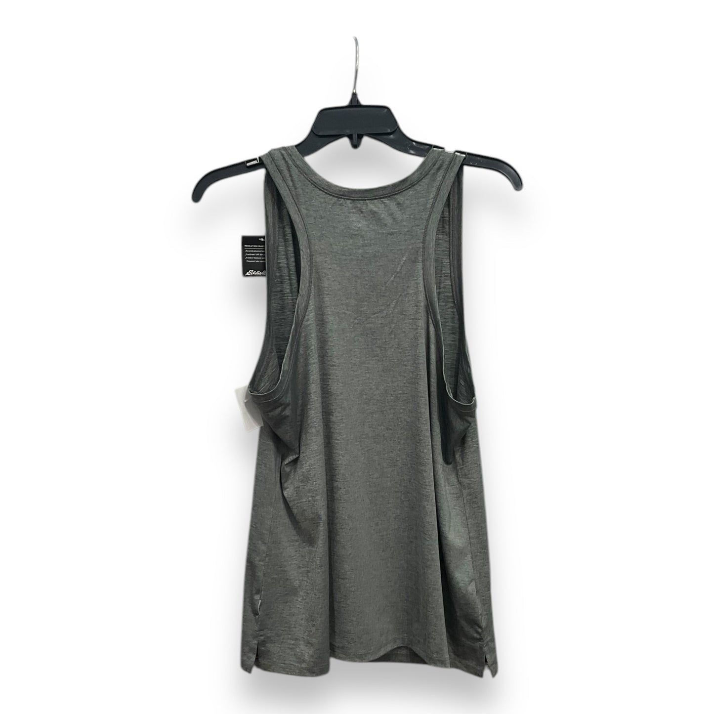 Athletic Tank Top By Eddie Bauer In Grey, Size: L