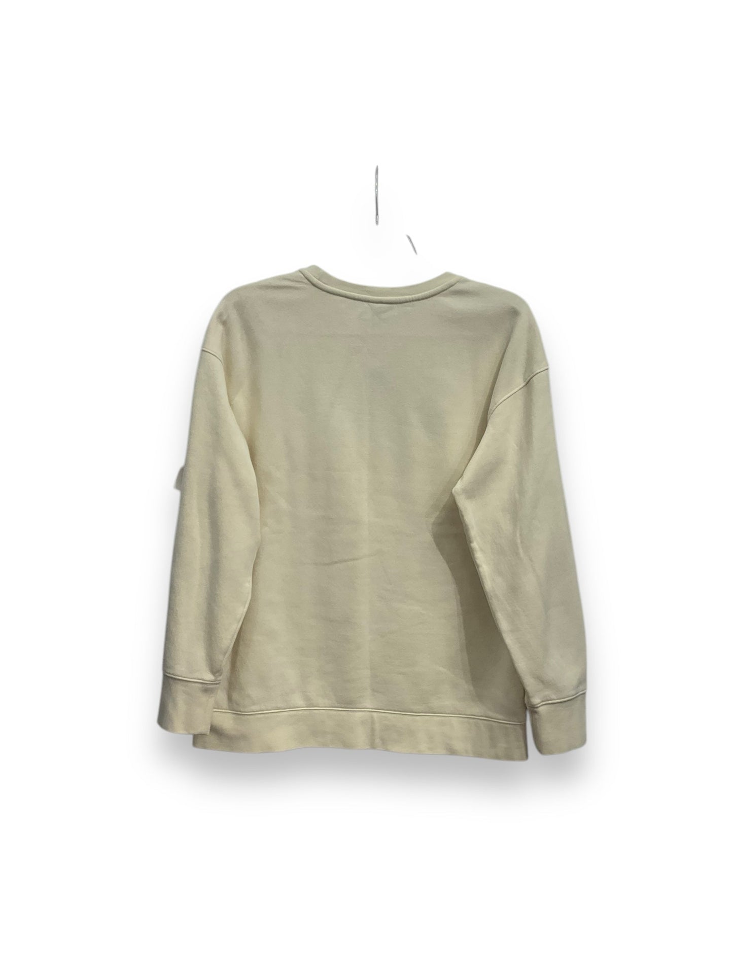 Sweatshirt Crewneck By Nike Apparel In Cream, Size: Xl