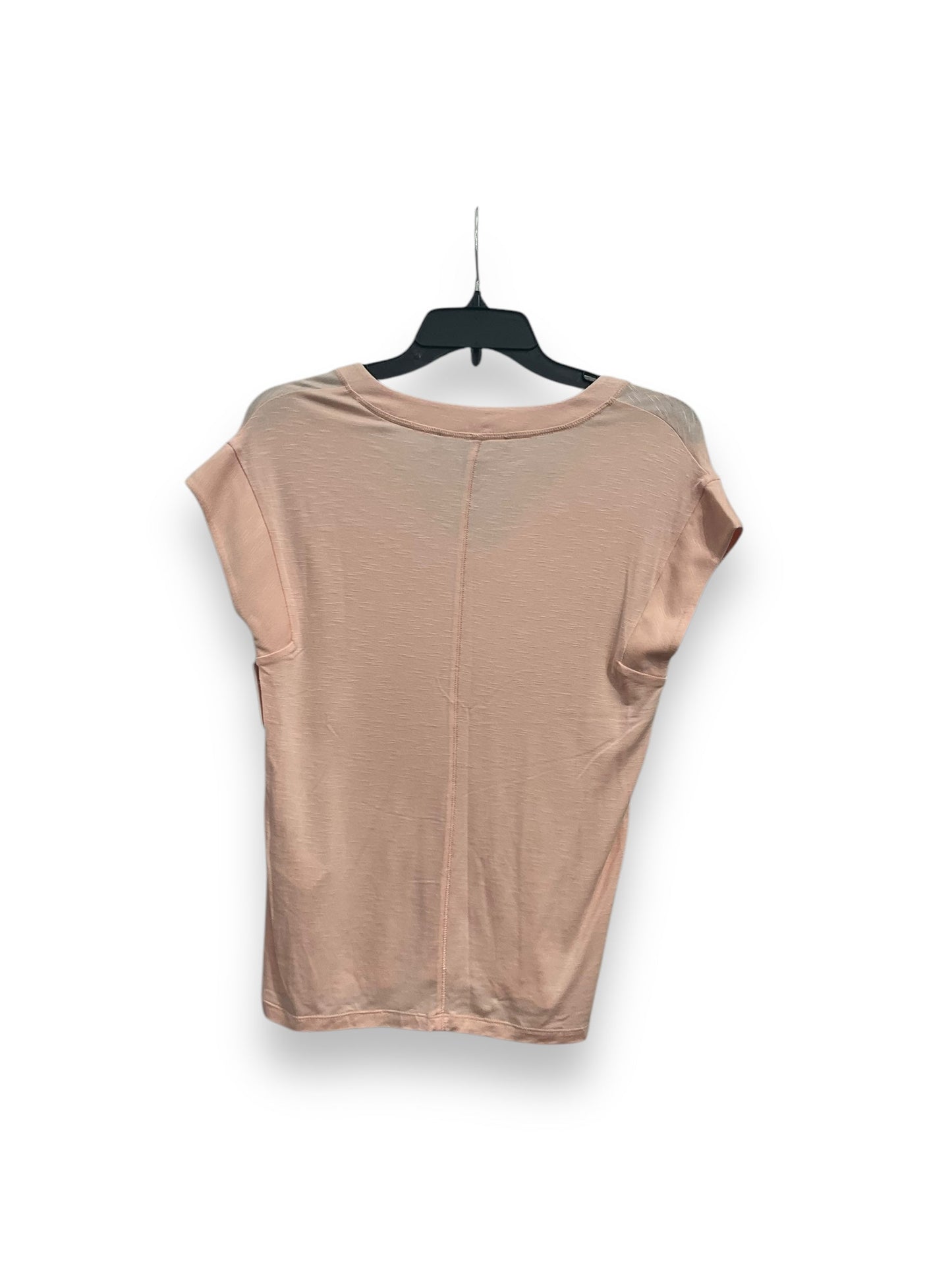 Top Short Sleeve Basic By White House Black Market In Pink, Size: Xxs