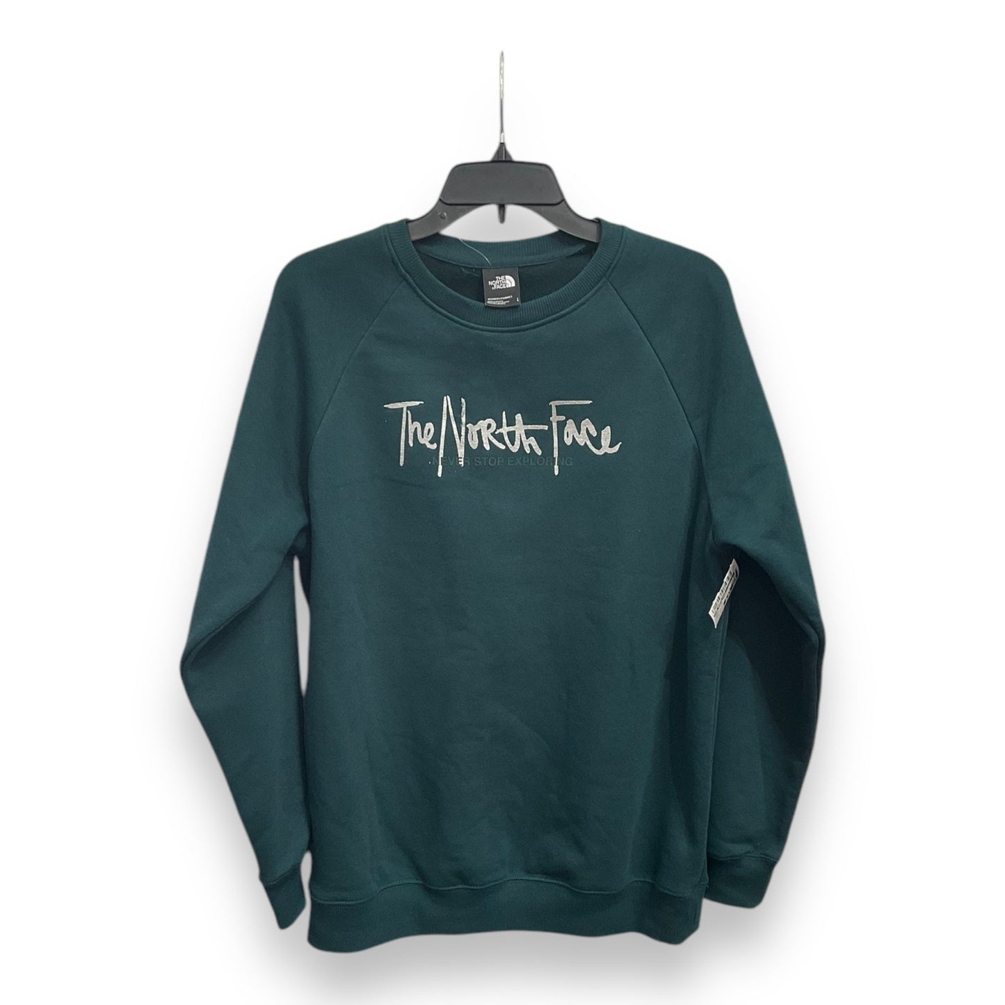 Sweatshirt Crewneck By The North Face In Green, Size: L