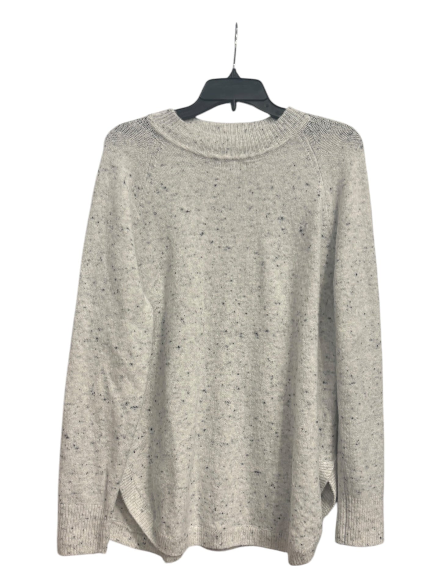 Sweater By Loft In Grey, Size: L