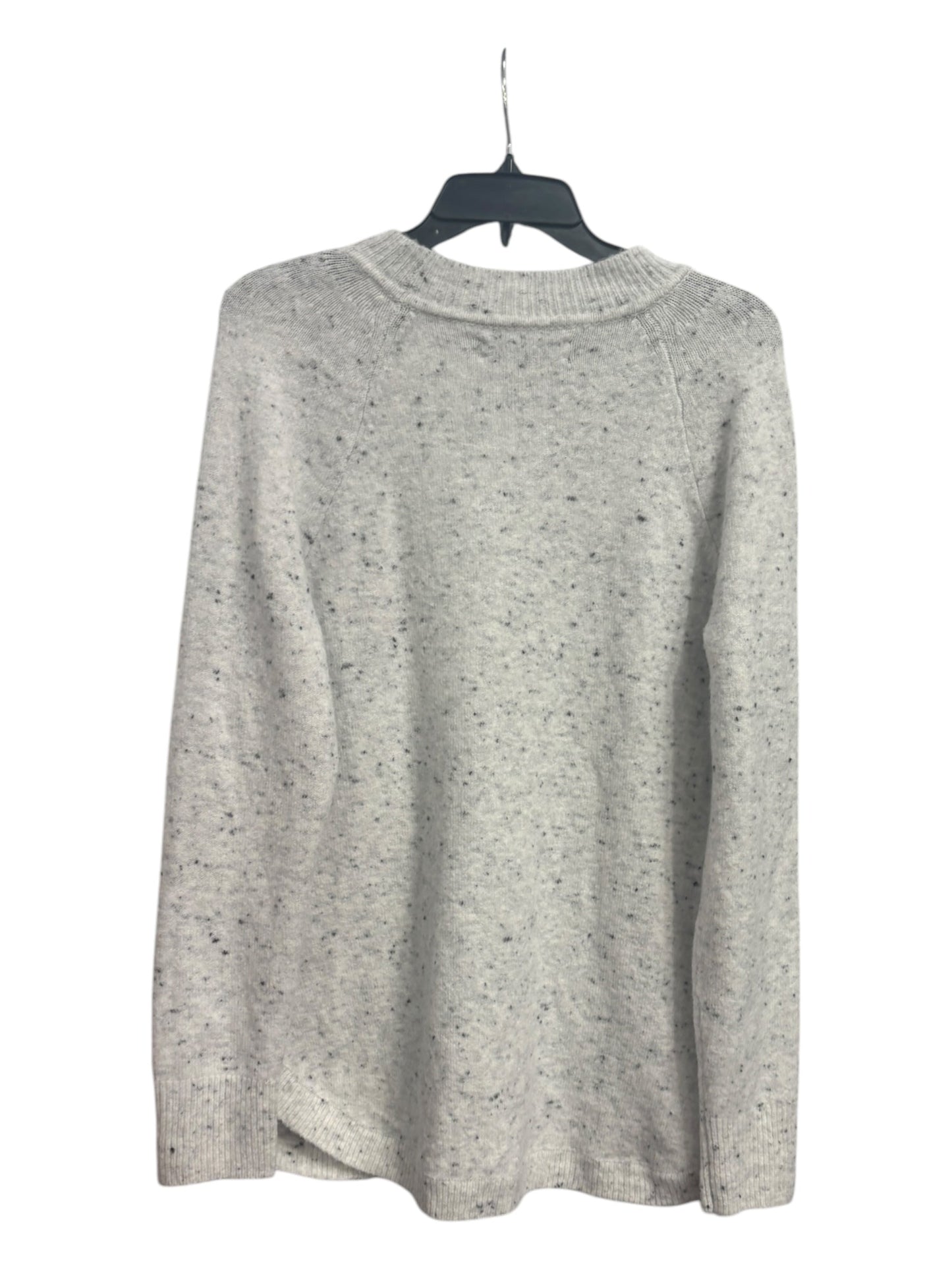 Sweater By Loft In Grey, Size: L