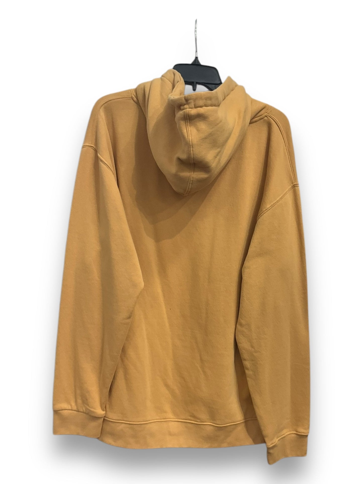 Sweatshirt Hoodie By Wondery In Yellow, Size: Xl