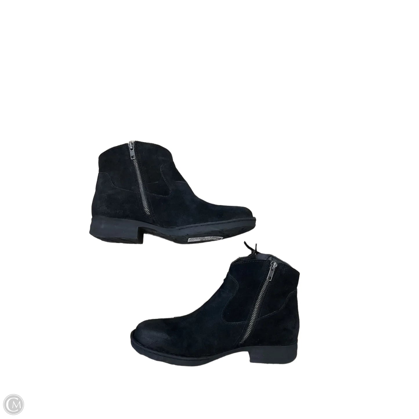 Boots Ankle Heels By Born In Black, Size: 9