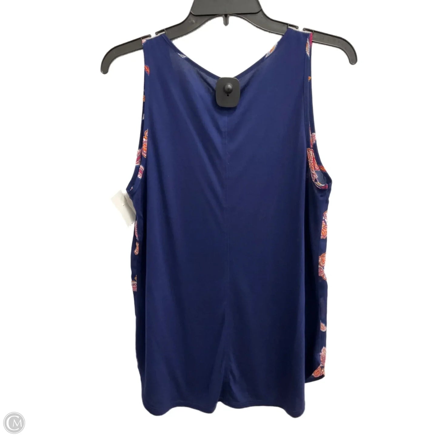 Top Sleeveless By Loft In Floral Print, Size: S