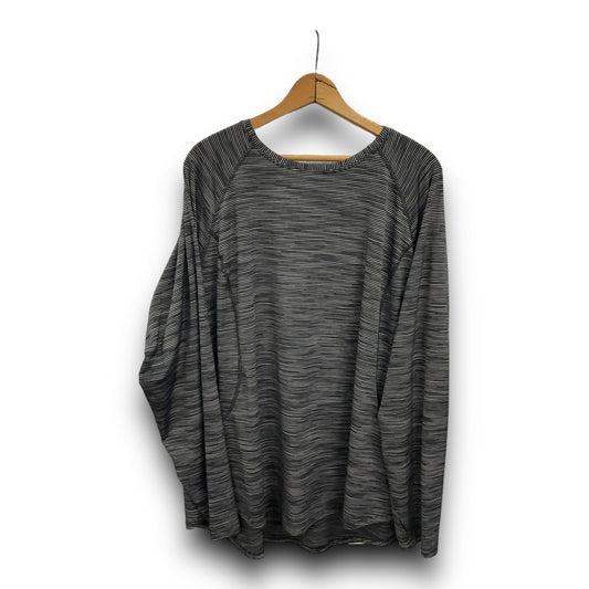 Athletic Top Long Sleeve Crewneck By Tek Gear  Size: 3x