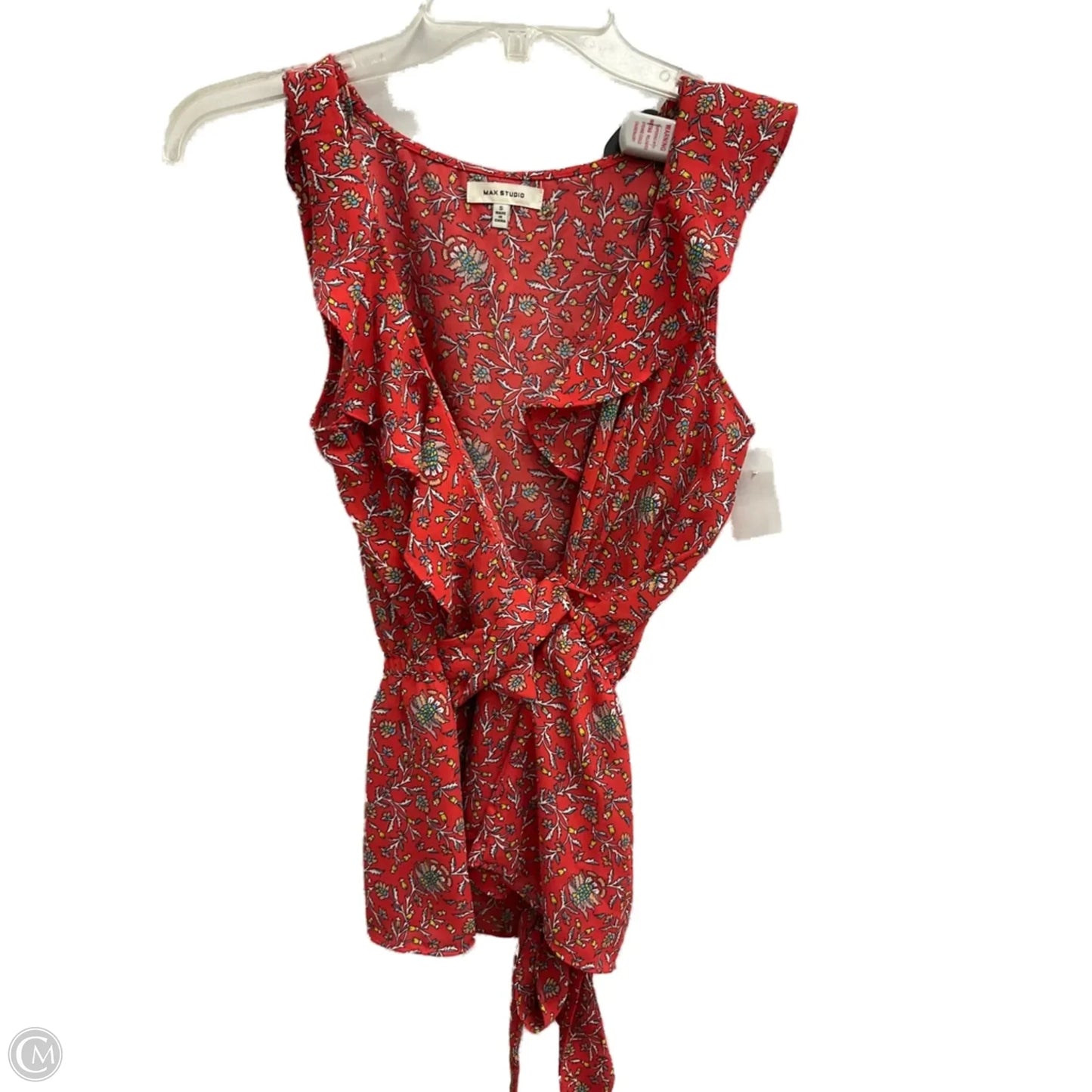 Top Sleeveless By Max Studio In Multi-colored, Size: S