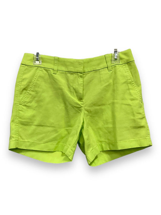 Green Shorts J. Crew, Size 2