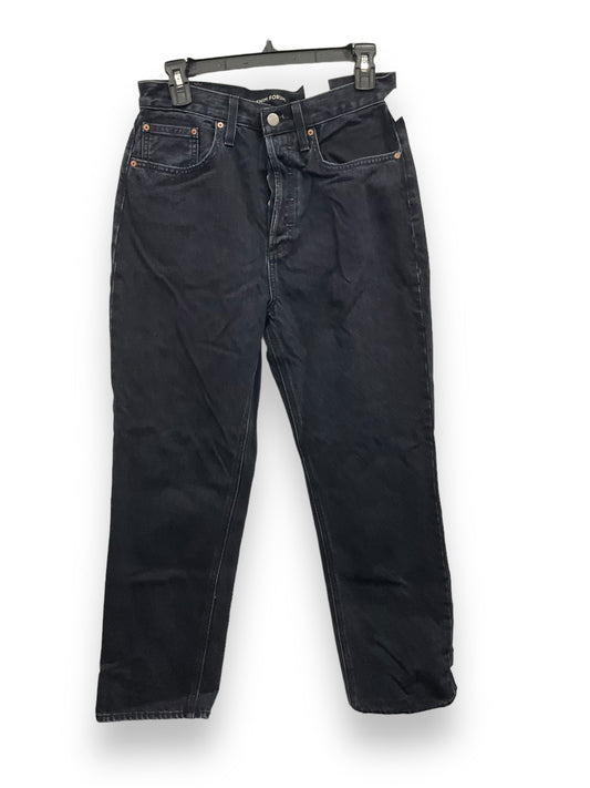 Black Jeans Straight Cmc, Size 8