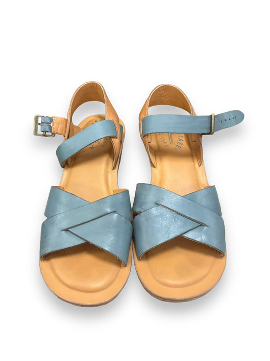 Multi-colored Sandals Heels Wedge Kork Ease, Size 7