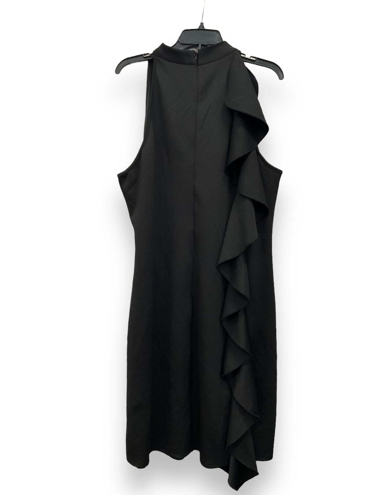 Black Dress Casual Midi Ashley Stewart, Size 2x