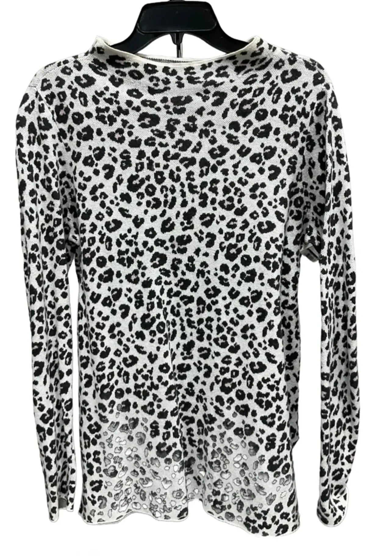 Top Long Sleeve By Loft In Animal Print, Size: M
