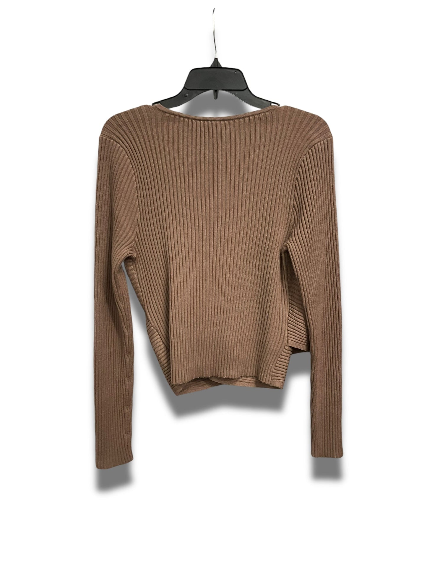 Sweater By Abercrombie And Fitch In Tan, Size: Xl