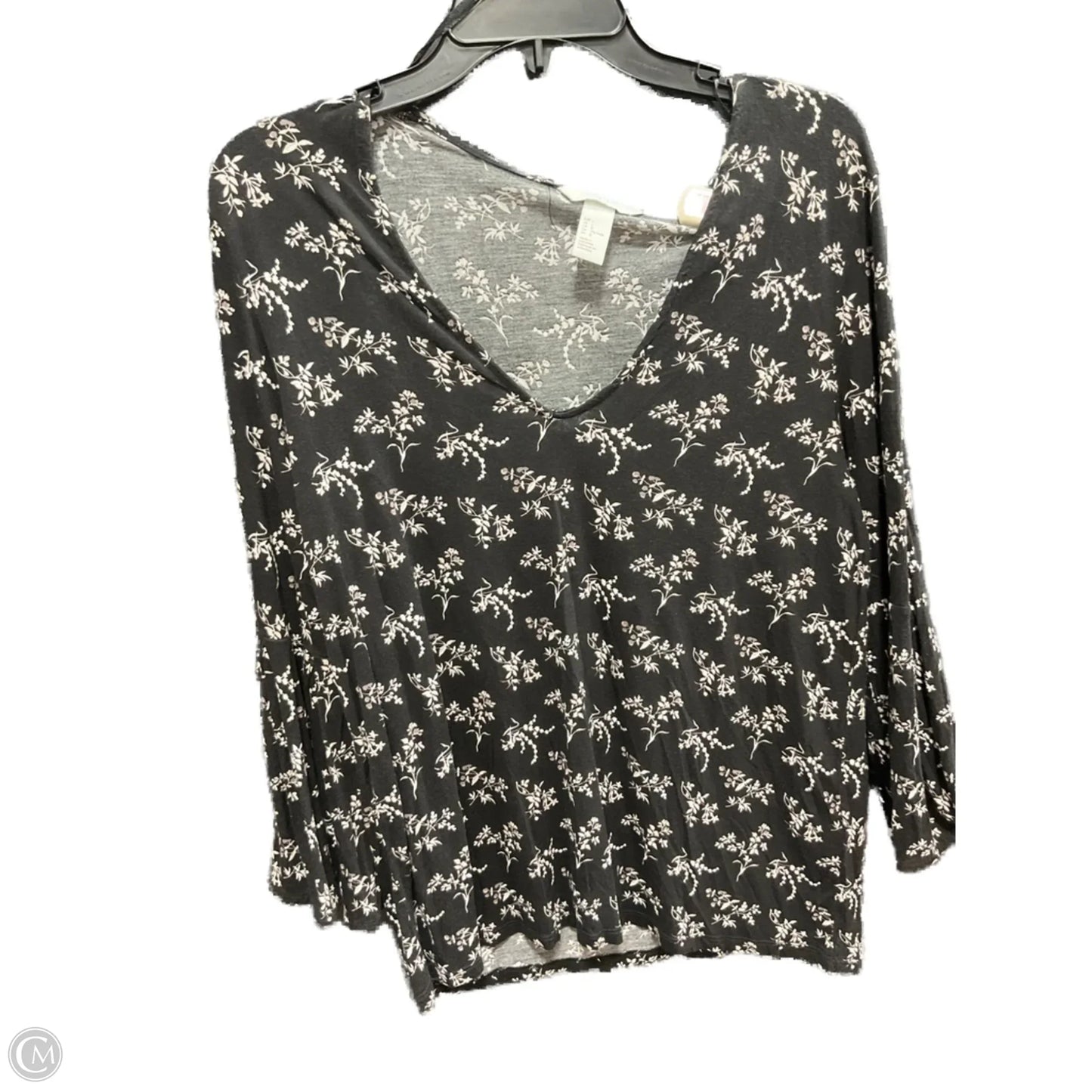 Top 3/4 Sleeve By H&m In Multi-colored, Size: L