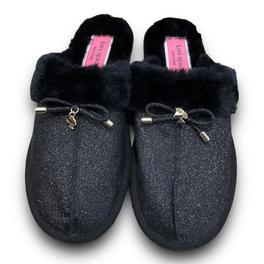 Slippers By Kate Spade In Black, Size: 7