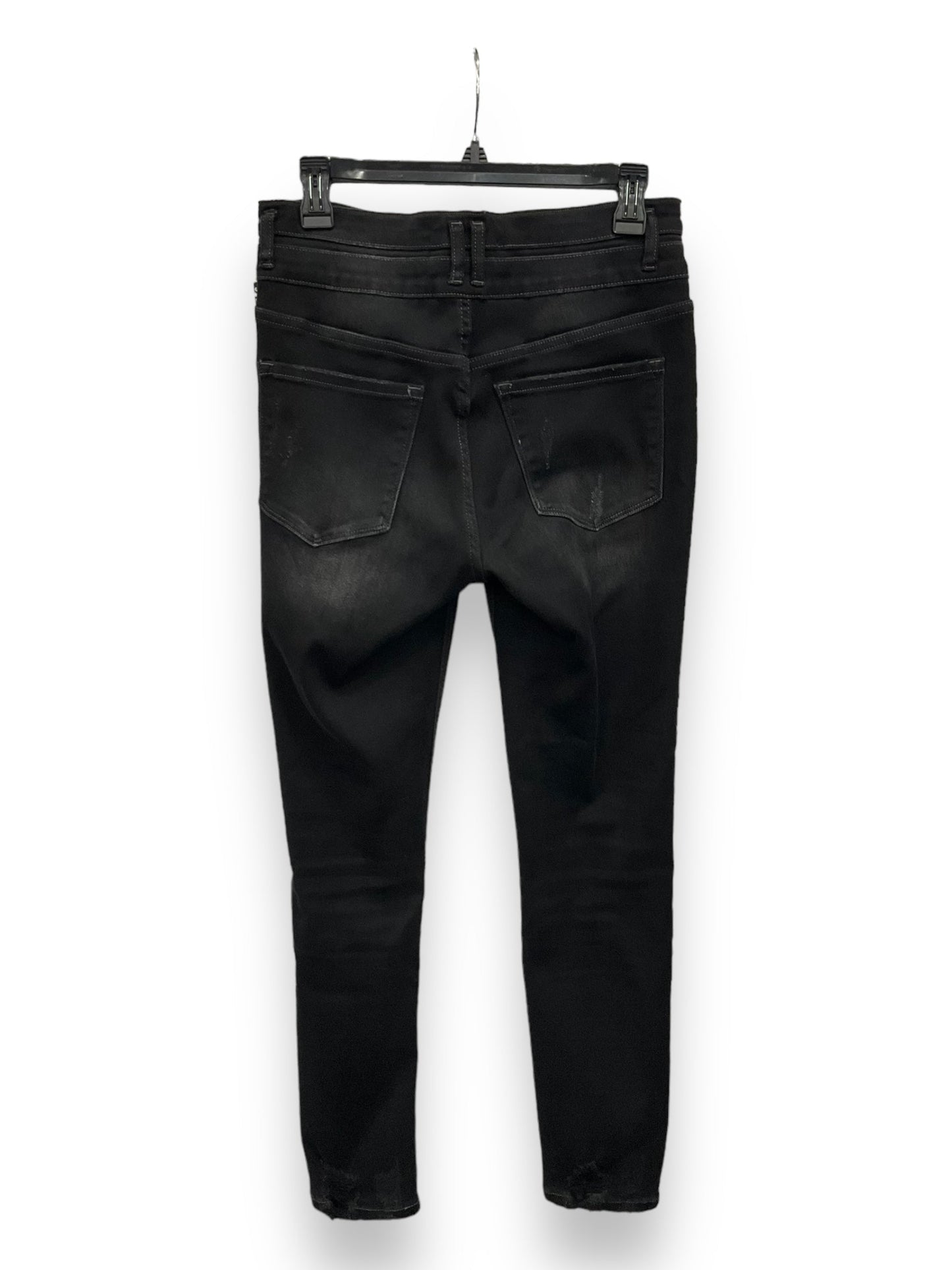 Jeans Straight By Vervet In Black, Size: 8