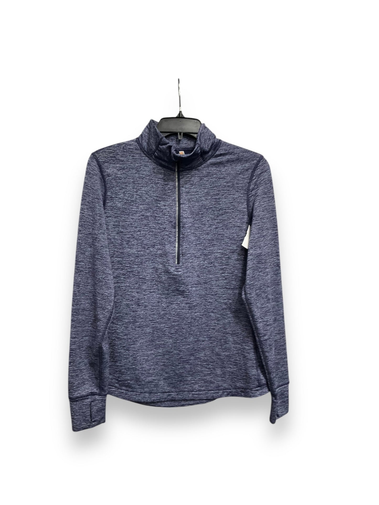 Athletic Sweatshirt Hoodie By Lucy In Blue, Size: M