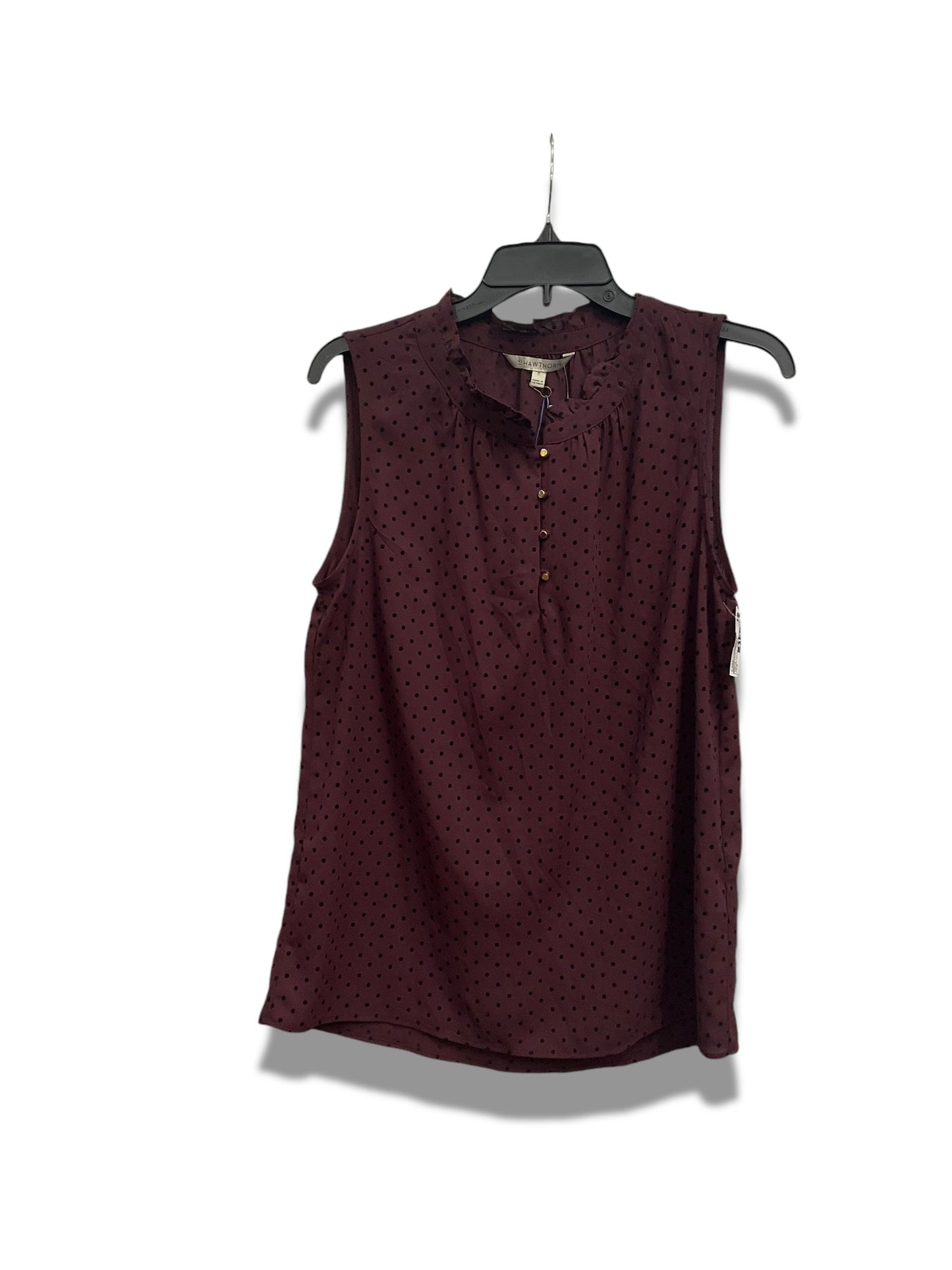 Top Sleeveless By 41 Hawthorn In Purple, Size: M