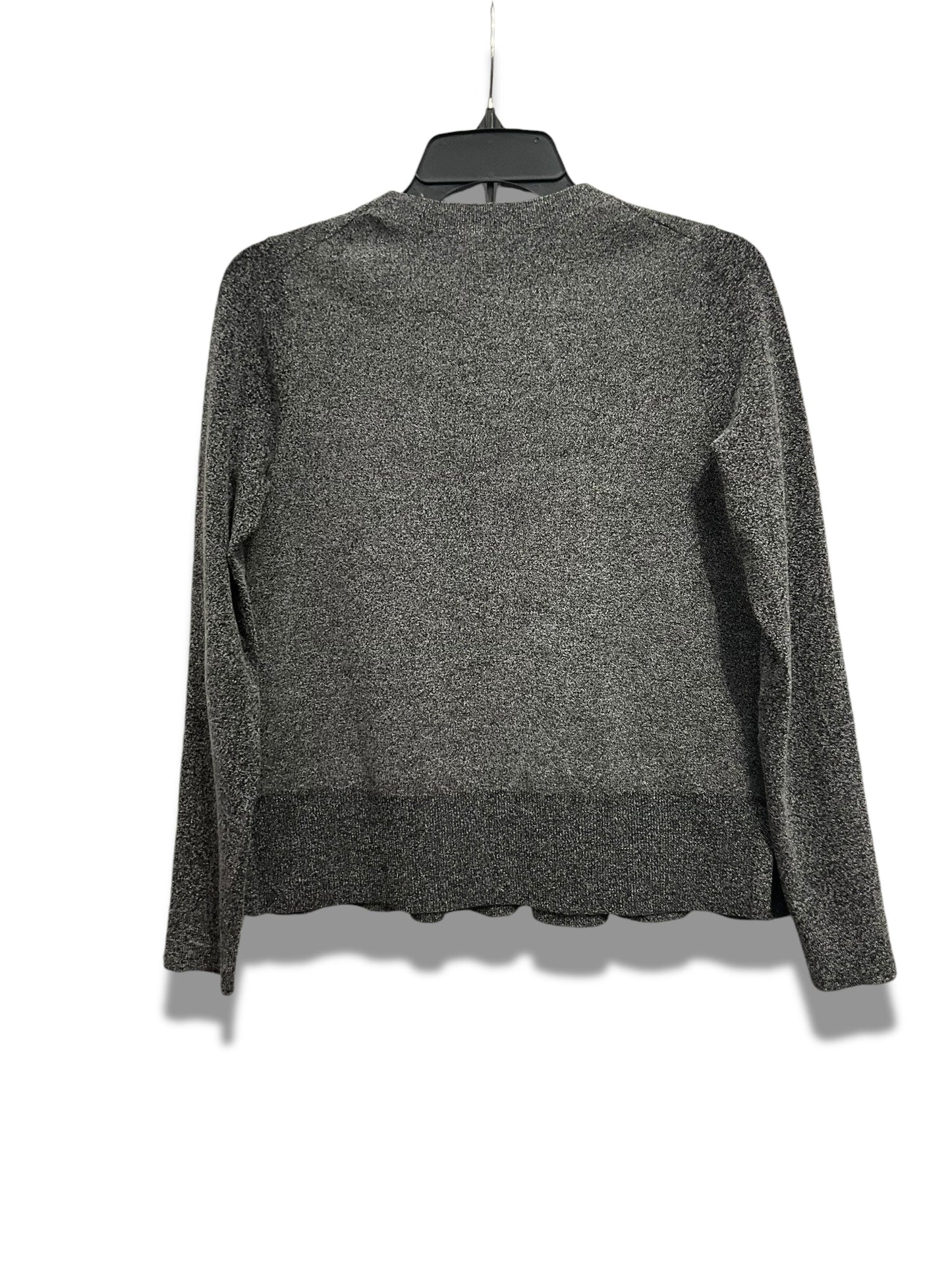 Top Long Sleeve By Ann Taylor In Grey, Size: S