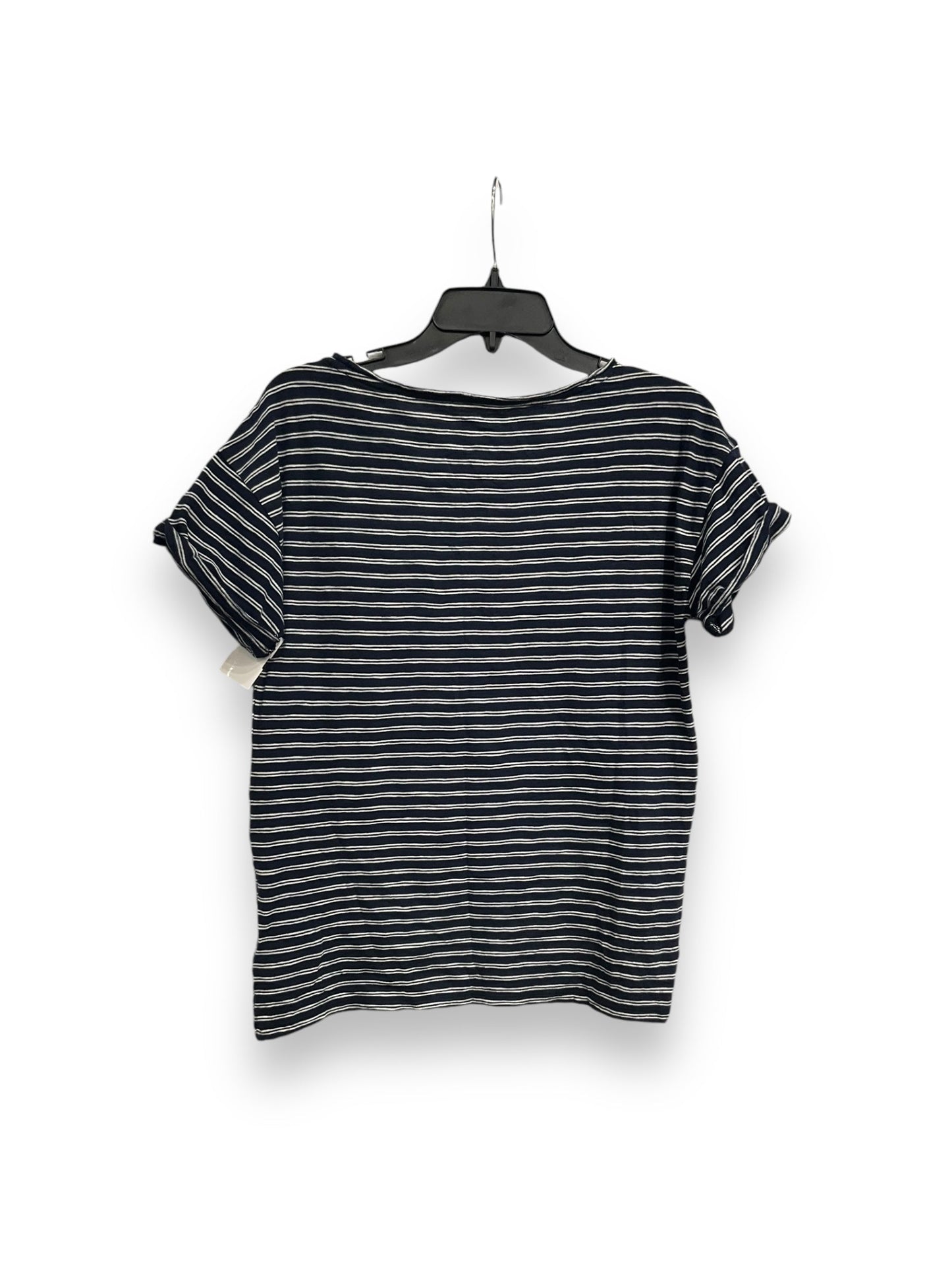 Top Short Sleeve By Gap In Striped Pattern, Size: S