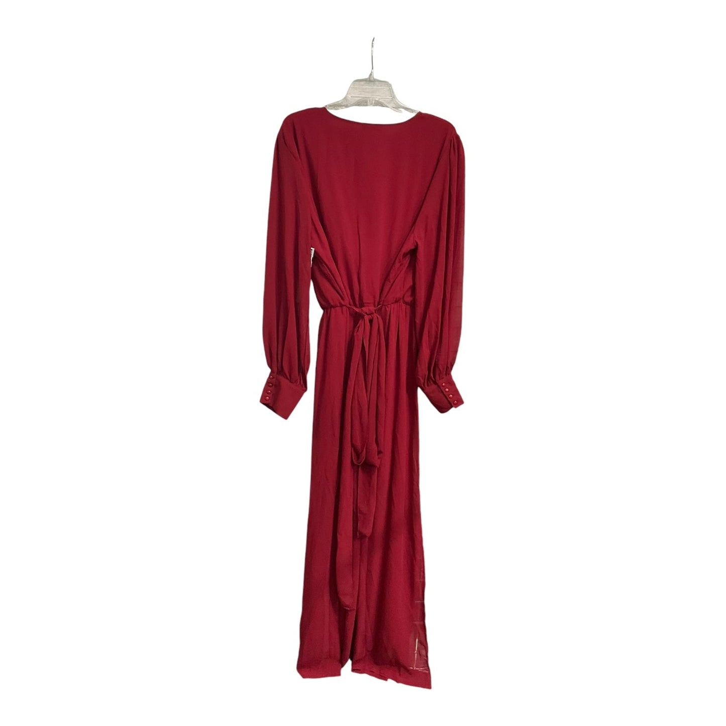 Dress Casual Maxi By Clothes Mentor In Red, Size: 3x