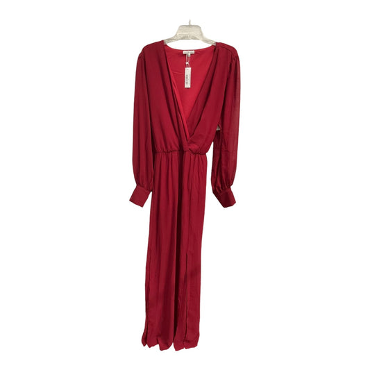 Dress Casual Maxi By Clothes Mentor In Red, Size: 3x