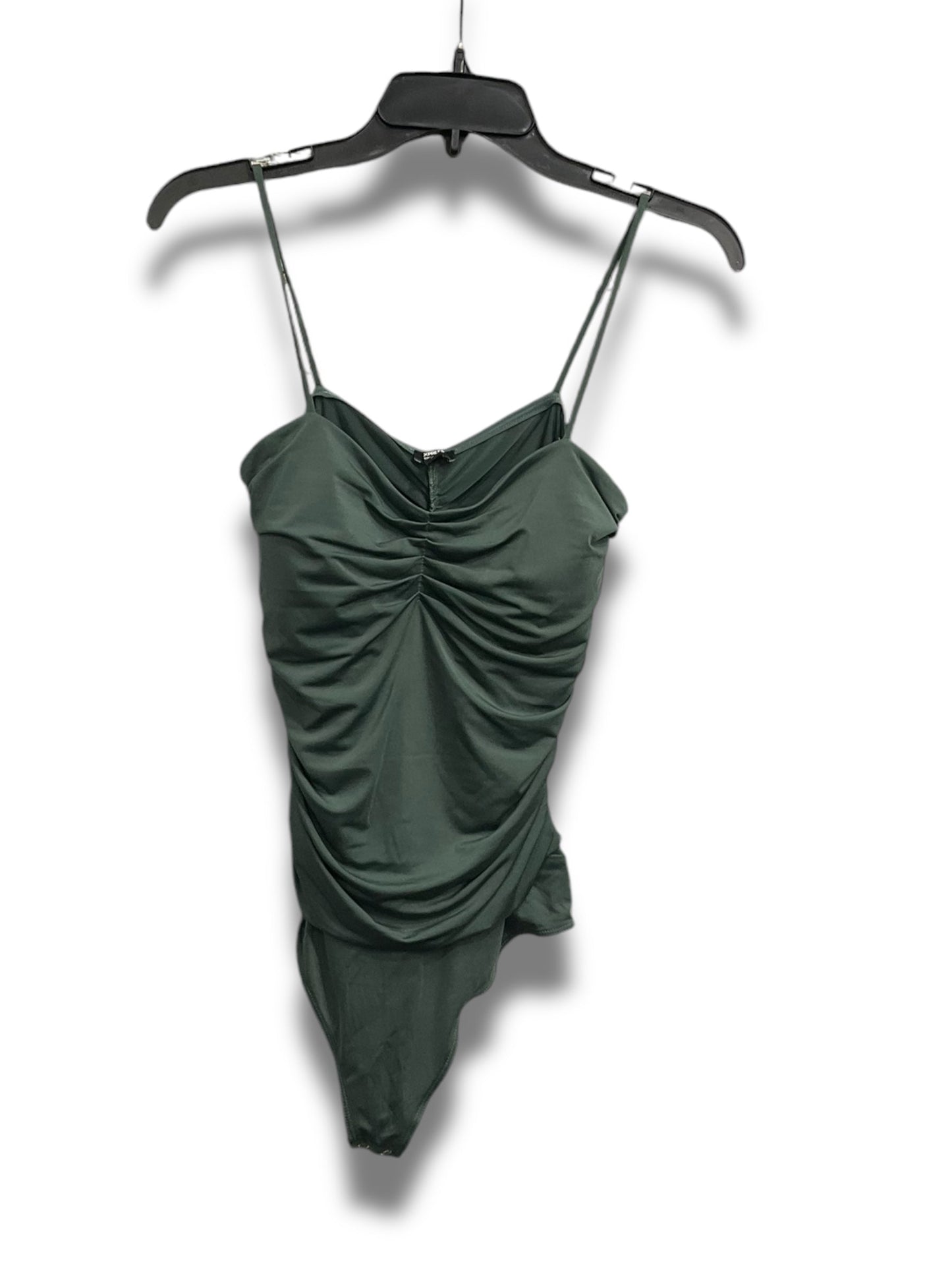 Bodysuit By Express In Green, Size: M