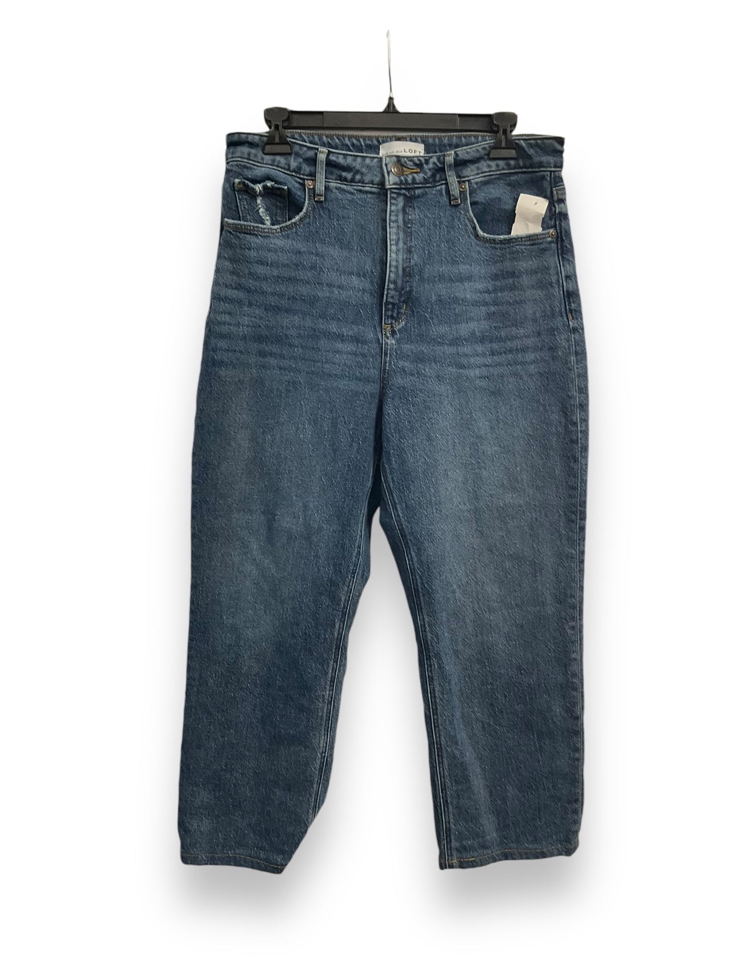 Jeans Straight By Loft In Blue, Size: 10