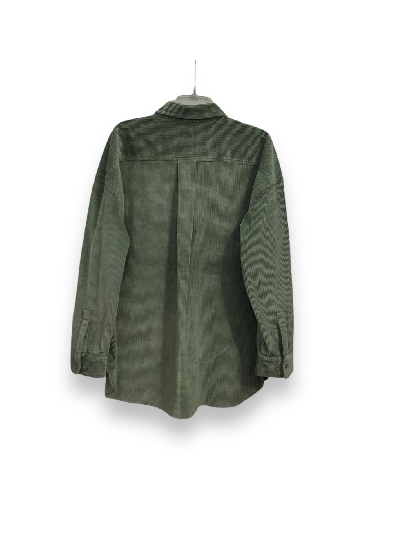 Jacket Shirt By Bp In Green, Size: L