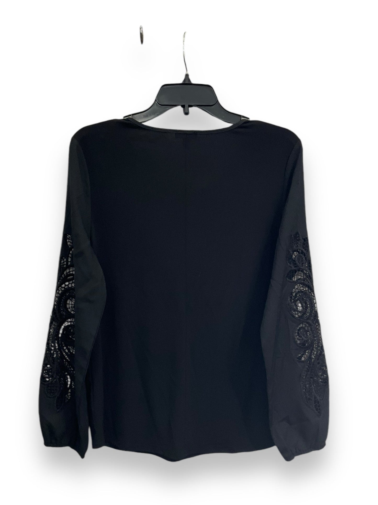 Top Long Sleeve By Express In Black, Size: S