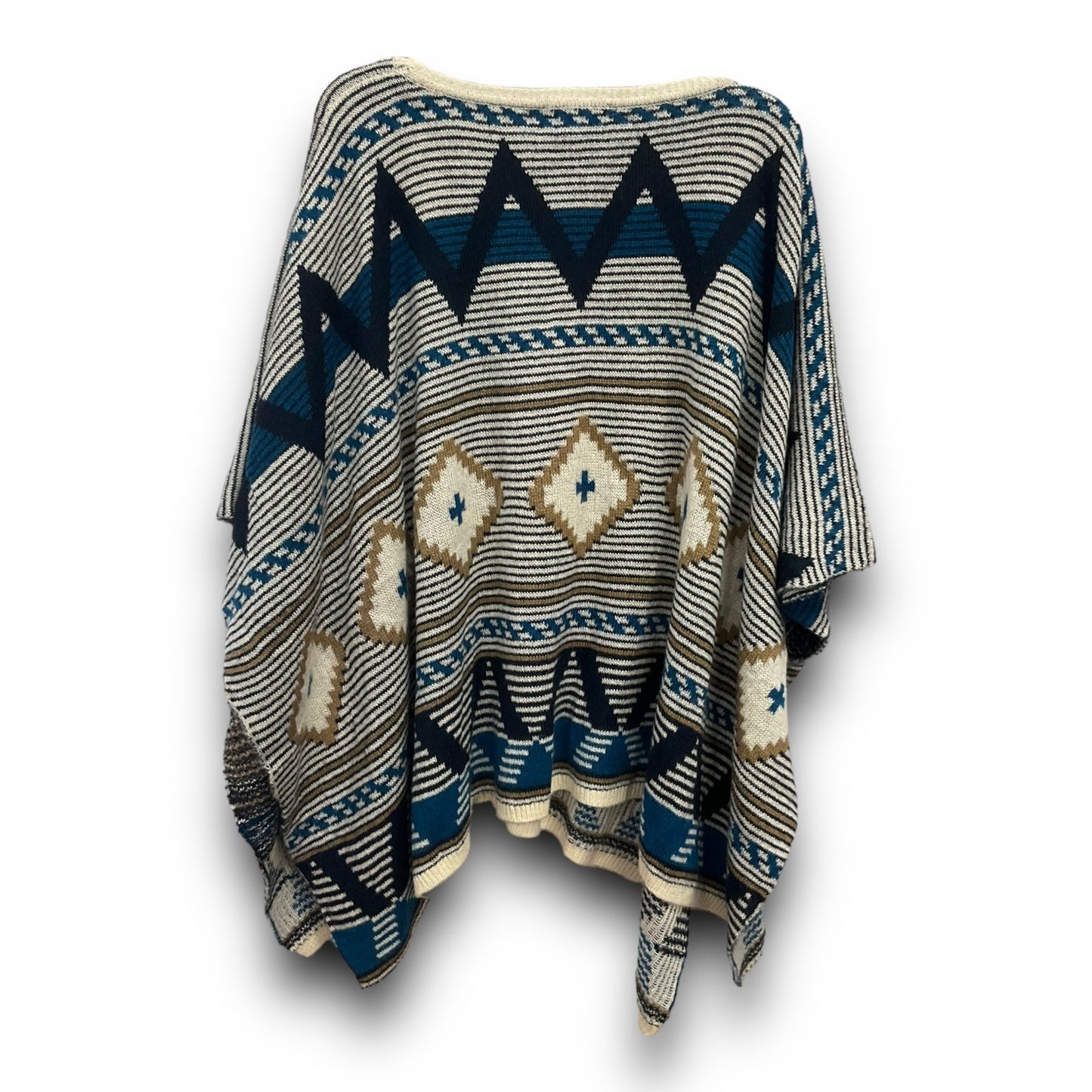 Multi-colored Poncho Bb Dakota, Size Osfm