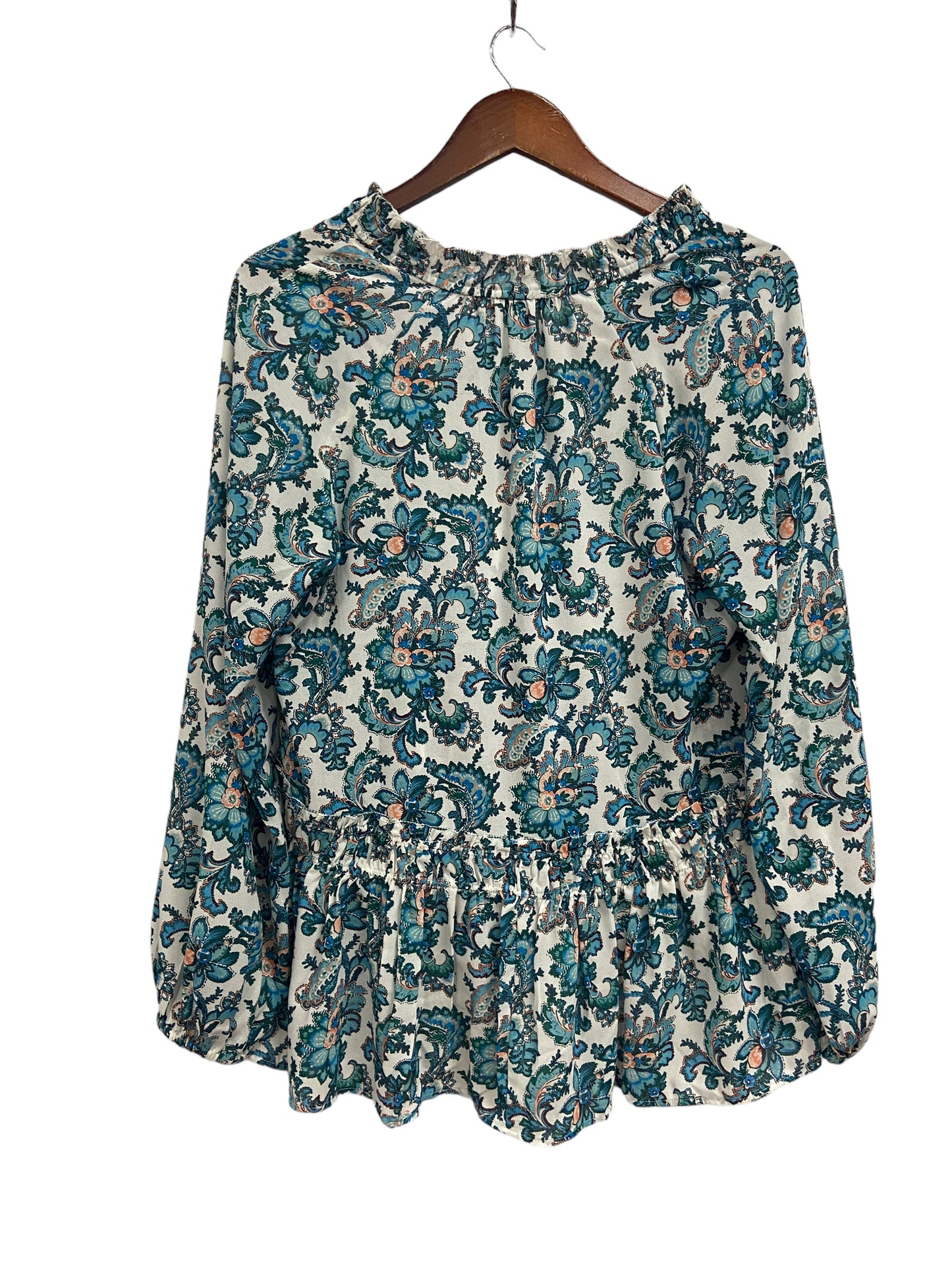 Blouse Long Sleeve By Loft  Size: 0