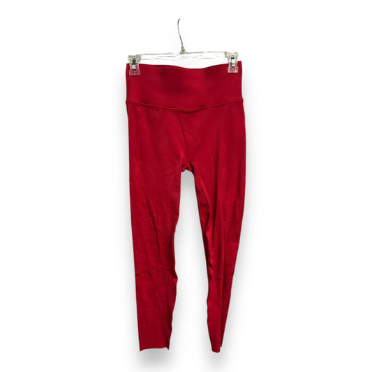 Athletic Leggings By Fabletics In Red, Size: L