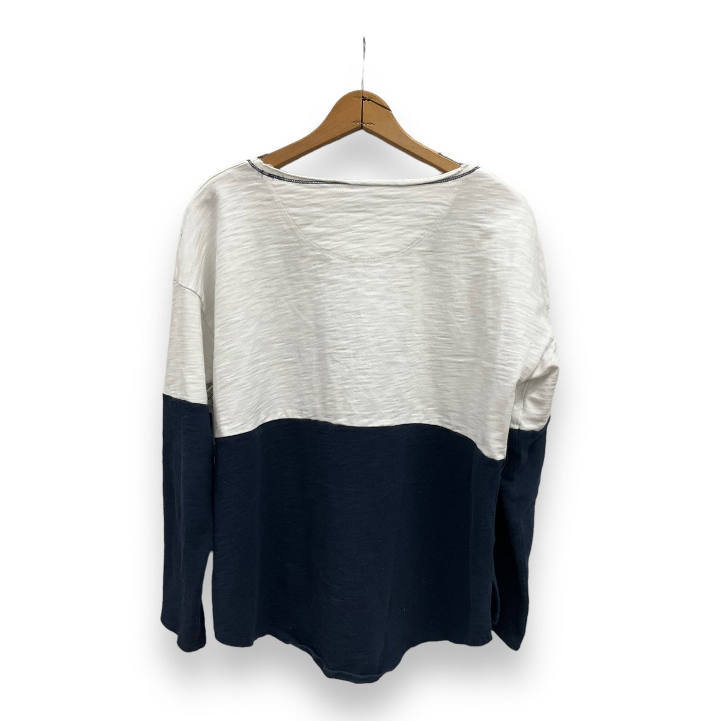 Top Long Sleeve By Madewell  Size: L